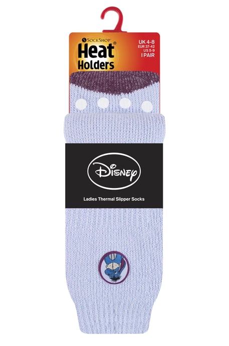 Heat Holders Thermische pantoffelsokken voor dames binnenshuis - Eyore - Image 2