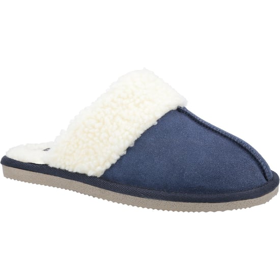 Hush Puppies Dames/dames Arianna Suède Slippers (Marine) - Image 1