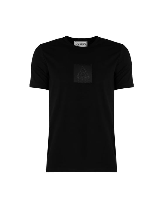 Iceberg T-Shirt C-Neck Mannen zwart - Image 1