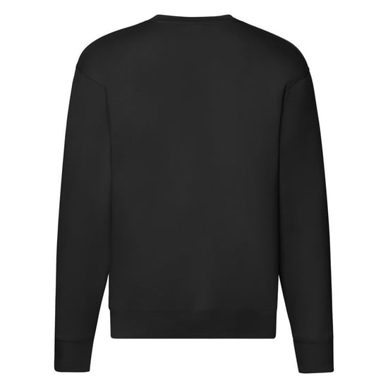 Fruit of the Loom Heren Premium Ingelegd Sweatshirt (Zwart) - Image 2