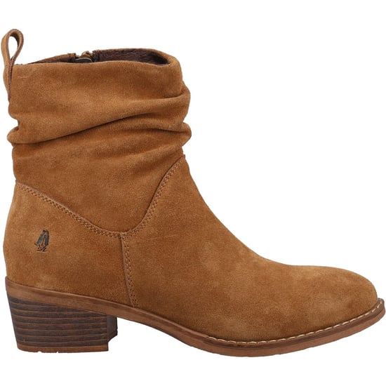 Hush Puppies Iris Suède Dameslaarzen Tan - Image 4