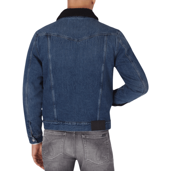 Calvin Klein Foundation Sherpa-jas voor heren - Image 3