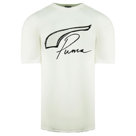 Puma x Rhugi Short Sleeve Crew Neck White Mens T-Shirt 589066 02