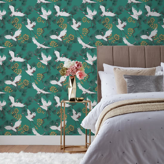 Demoiselle Botanische Gedrukte Behang - Image 2