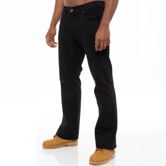 Enzo Heren Bootcut Stretch Denim Jeans - Image 1