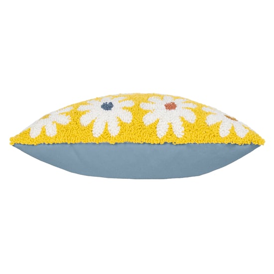 Heya Home Daisy Gebreide Polyester Kussen gevuld - Image 3