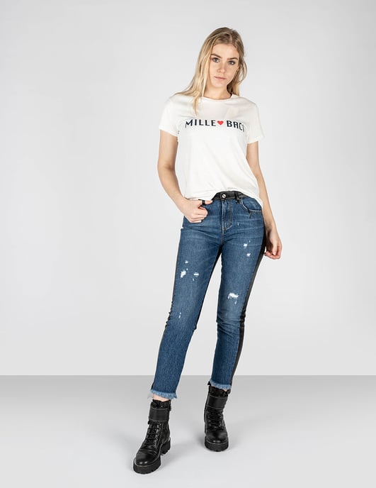 Liu-Jo Jeans Straight Fit Vrouw zwart - Image 5