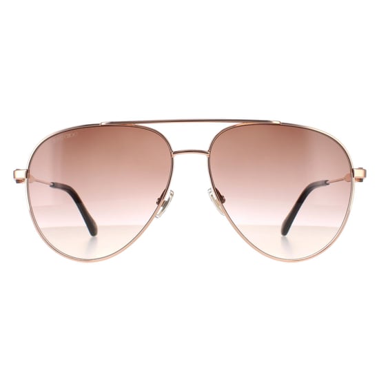 Jimmy Choo OLLY/S DDB HA goud koper bruin gradiënt zonnebril - Image 1