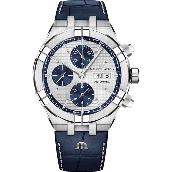 Maurice Lacroix Aikon Heren Horloge Blauw AI6038-SS001-131-1 - Image 1