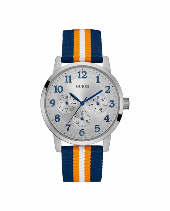 Guess Herenhorloge Kwarts Zilver - Image 1