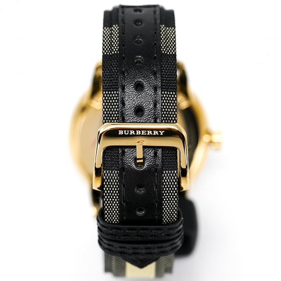 Burberry BU10001 The Classic Horseferry Gold Case Men's Watch