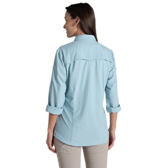 Craghoppers Dames/Dames Adventure III Nosilife Shirt Met Lange Mouwen (Hemelsblauw) - Image 2