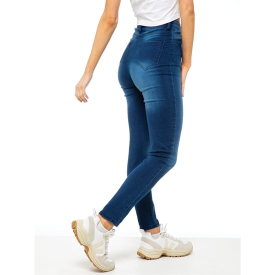 Enzo Dames Skinny Stretch Jeans - Image 5
