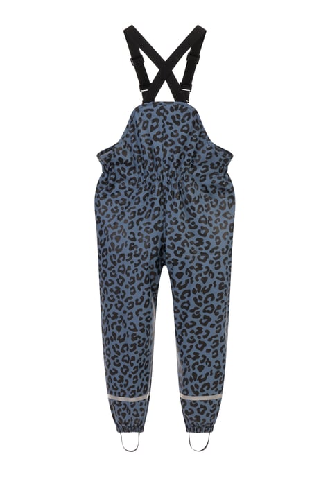 Schmuddelwedda Regenbroek Meisje Blauw grijs zwart Leeuw - Image 2