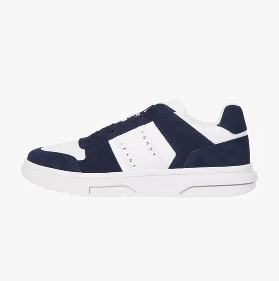 DE BROOKLYN SUEDE Heren Sneakers Donker Nacht Navy - Image 3