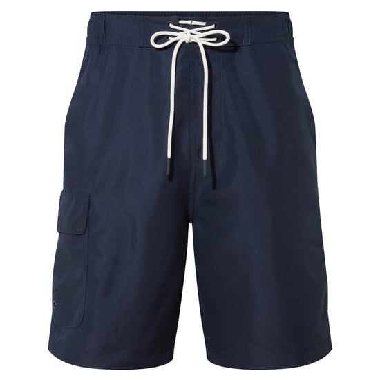 Aslan Mens Shorts Dark Indigo