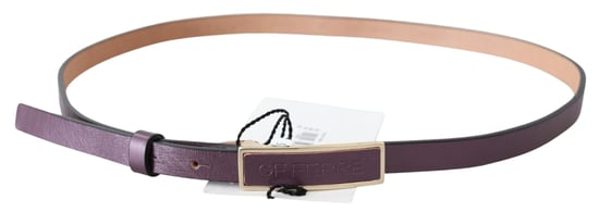 GF Ferre Vrouwen Gold Logo Buckle Taille Leder Skinny Riem - Image 2