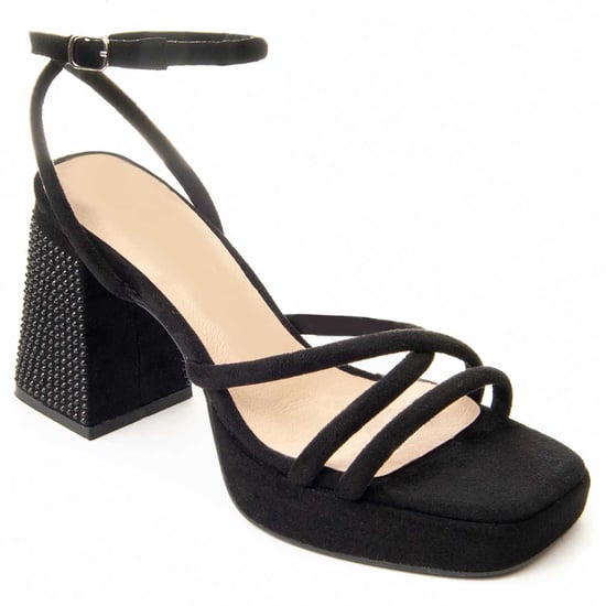 Montevita Heel Sandalen Festsand In Zwart - Image 3