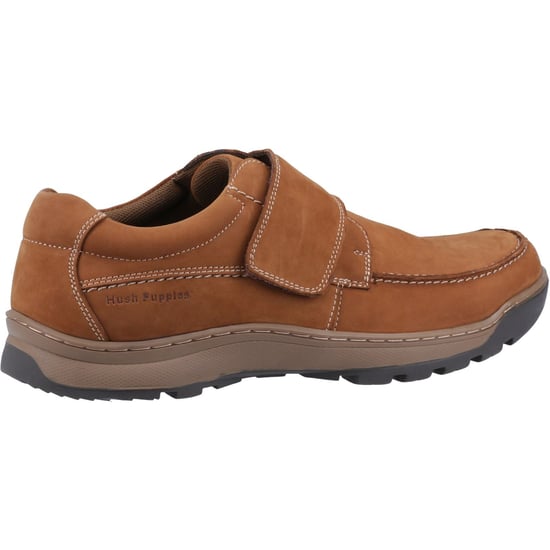 Hush Puppies Casper Leder Mannen Tan Nubuck Loafers - Image 2