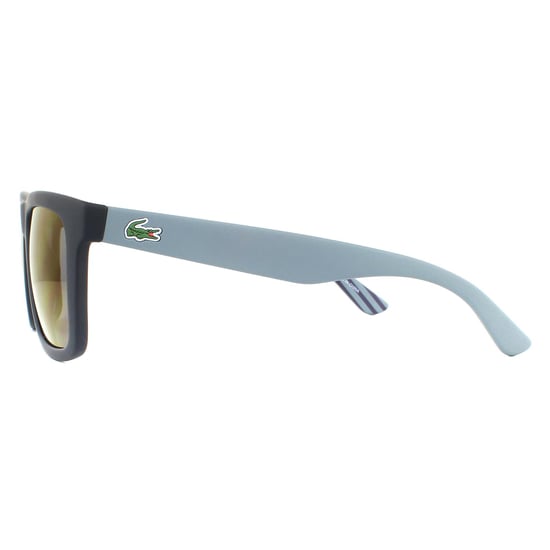 Lacoste Rectangle Mens Matte Blue Navy Blue Sunglasses