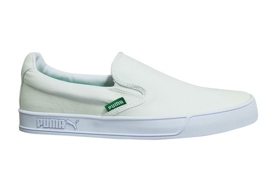Puma Smash Vulc Mens White Shoes