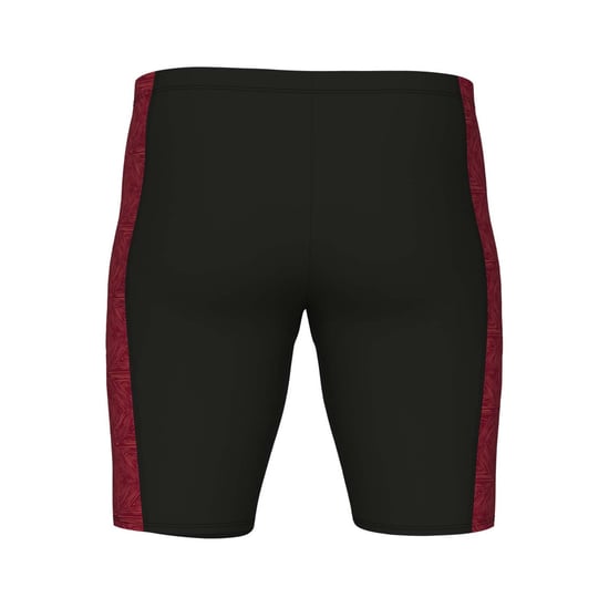 Herenzwemshort Arena Abstract Tiles Jammer in Zwart-Rood - Image 4