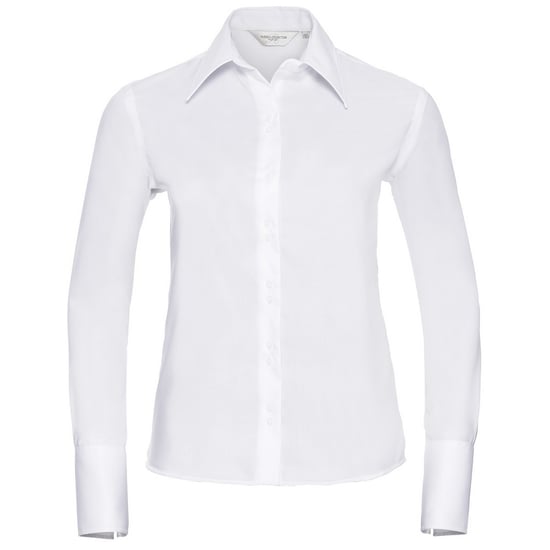 Russell Collection Dames/Dames Ultimate Non-Iron Shirt met Lange Mouwen (Wit) - Image 1