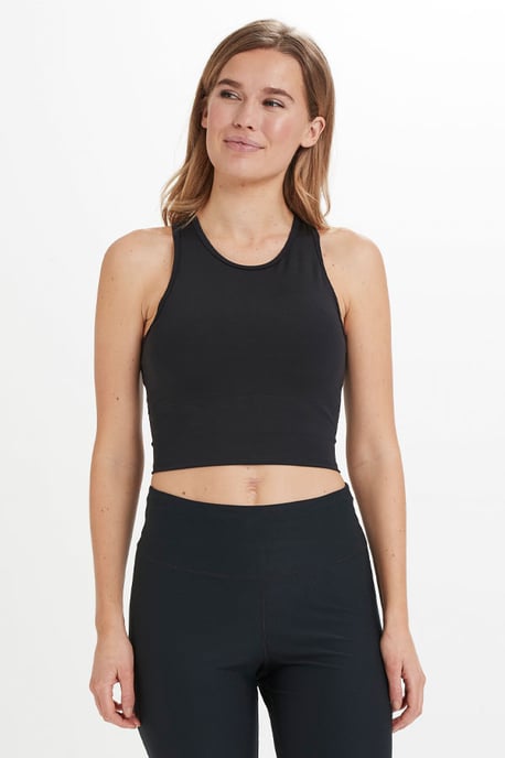 Black Racerback Super-Sculpt Sports Bra