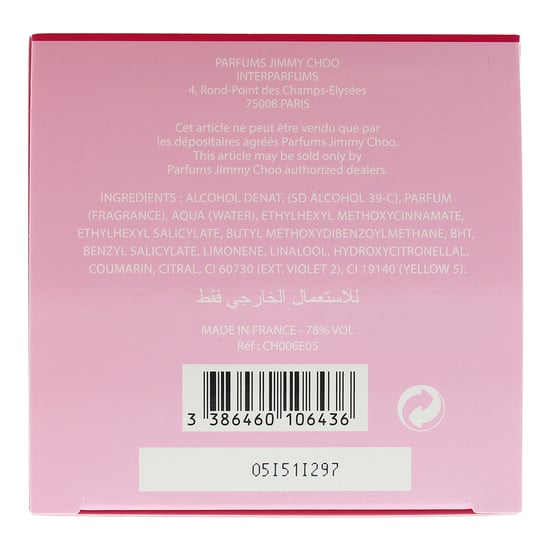 Jimmy Choo Blossom Special Edition Eau De Parfum 60ml