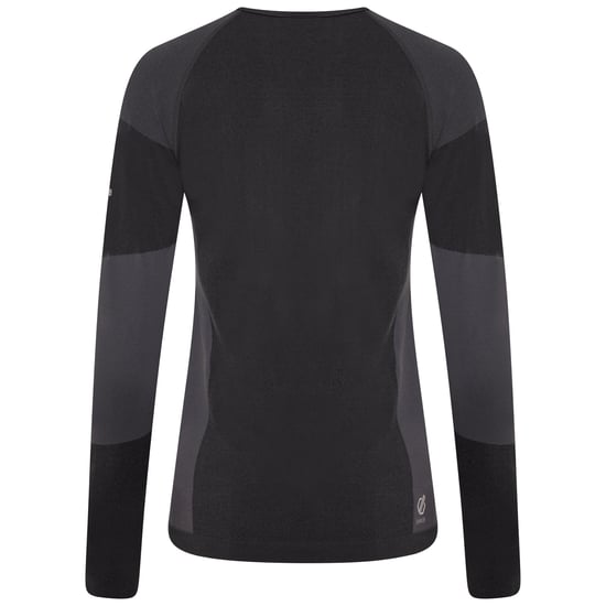 Dare 2B Womens/Ladies In The Zone II Base Layer Set (Black/Black)