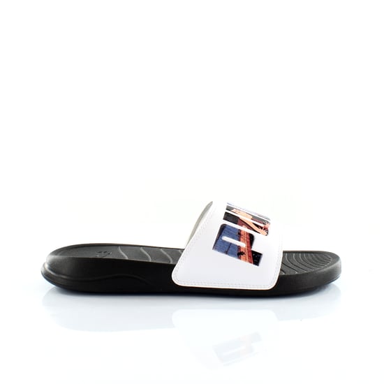 Puma Popcat Ukiyoe Mens White/Black Sliders