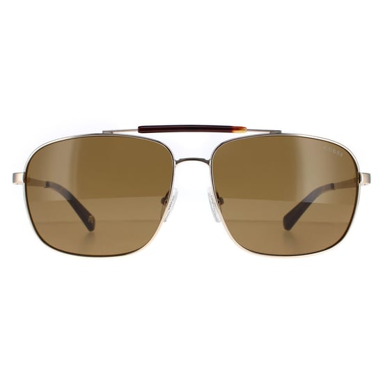 Guess Aviator Unisex Gold Brown GU5210
