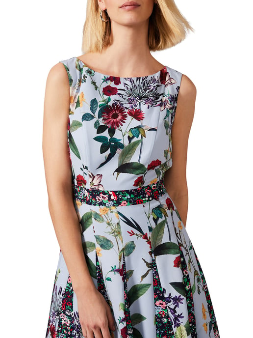 Trudy Patched Floral Dress