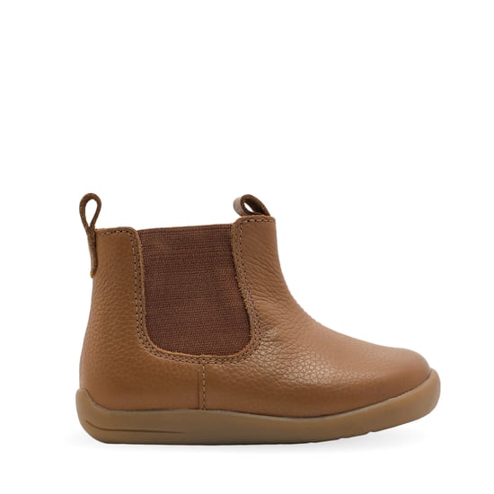 Start-Rite Avenue Tan Leather First Walker Boots