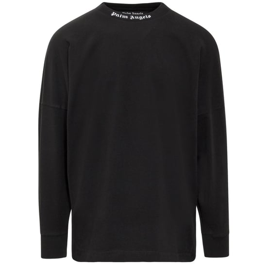 Palm Angels Classic Logo Long Sleeve Black T-Shirt - Image 1