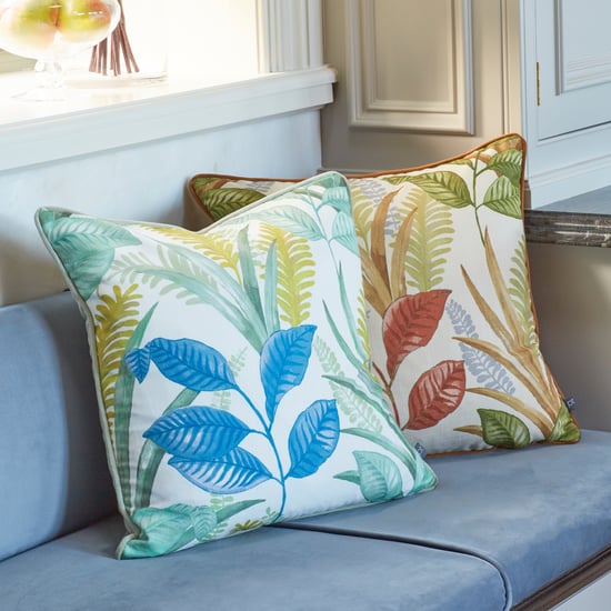 Prestigious Textiles Sumba Floral Feather Filled Cushion