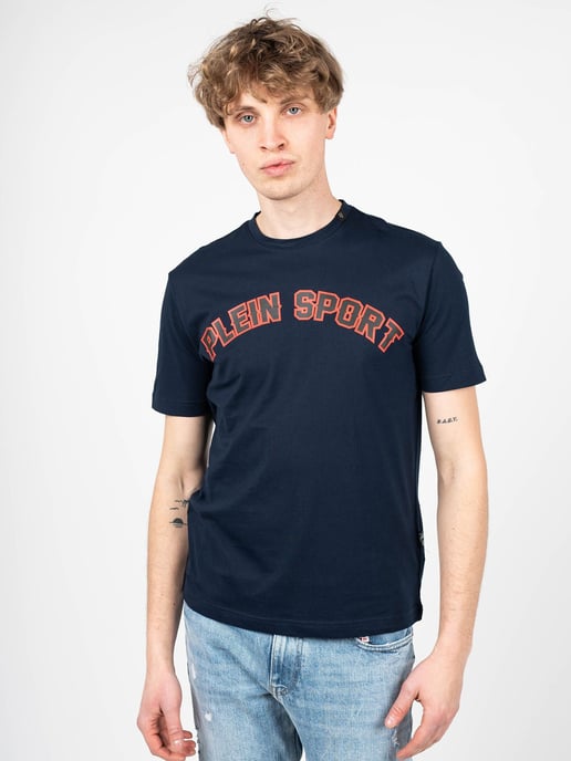 Plein Sport T-shirt Heren Blauw - Image 3