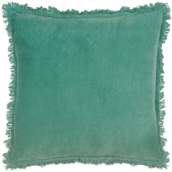 furn. Gracie Velvet Fringed Polyester Filled Cushion