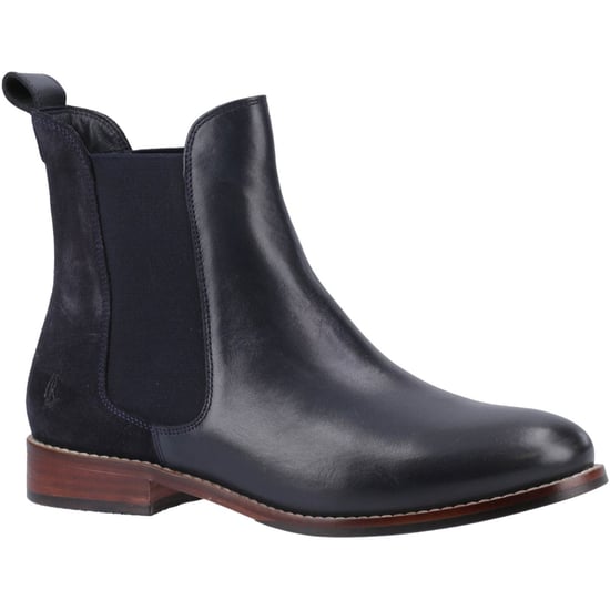 Hush Puppies Colette Suede Dameslaarzen Navy - Image 1