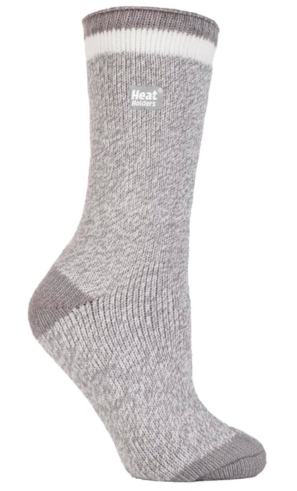 Heat Holders - Thermische sokken met damespatroon - Greystoke - Image 1