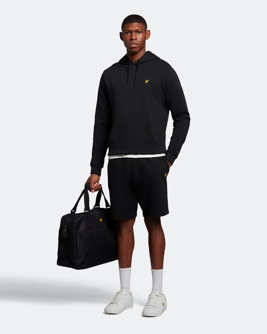 Lyle & Scott Pullover-hoodie in zwart - Image 2