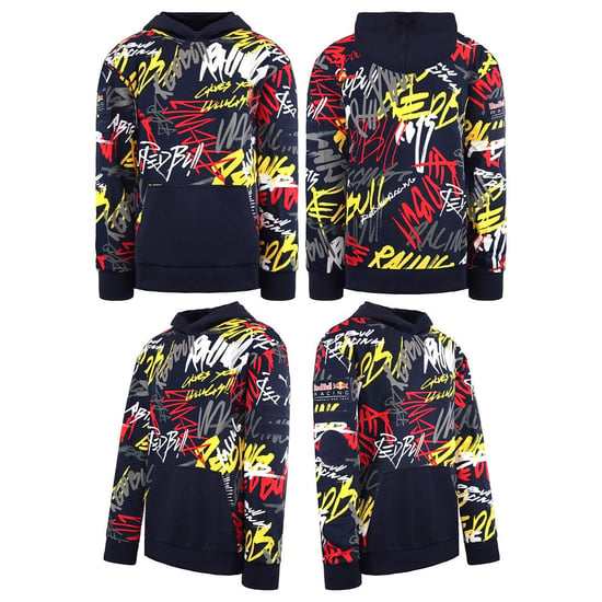 Puma Red Bull Racing Street Midlayer Hoody Navy Mens Pullover Jumper 595145 01
