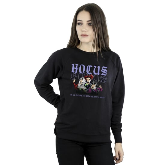 Disney Womens/Ladies Hocus Pocus Hallows Eve Sweatshirt (Black)