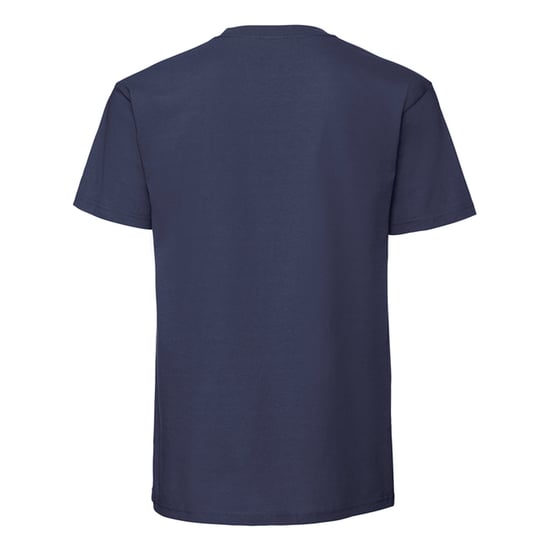 Fruit of the Loom Heren Iconic Premium Ringspun Katoen T-Shirt (Deep Navy) - Image 2