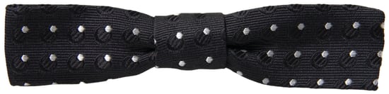 Polka Dot Silk Adjustable Neck Bow Tie
