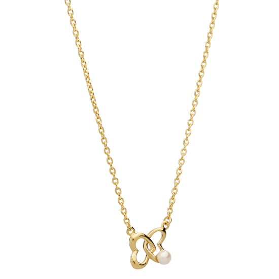 Orphelia 'Lili' Women's 925 Sterling Silver Chain with Pendant - Gold ZK-7513/G