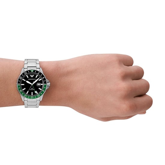 Emporio Armani Diver Men's Silver Watch AR11589