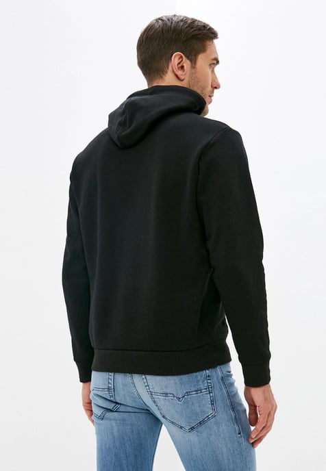 Diesel S Agnes BRO Heren Sweat Hoodie in Zwart - Image 2