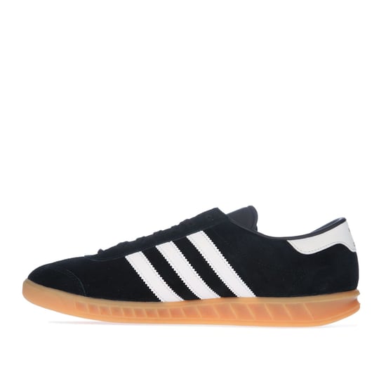 Men's adidas Originals Hamburg Trainers in Black - Image 6