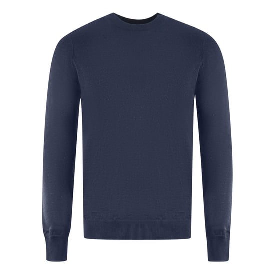 Lyle & Scott Navy Blue Golf Crew Neck Sweater - Image 1